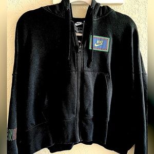 Nike Women’s Peace Zip-Up Navy Hoodie in Small